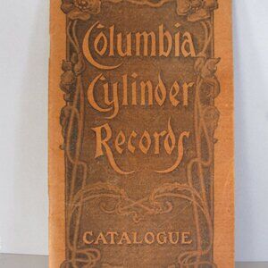 Antique Columbia Cylinder Records Catalogue - #Form 490-A:  Graphophone